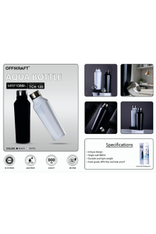 Offikraft Aqua Bottle - White
